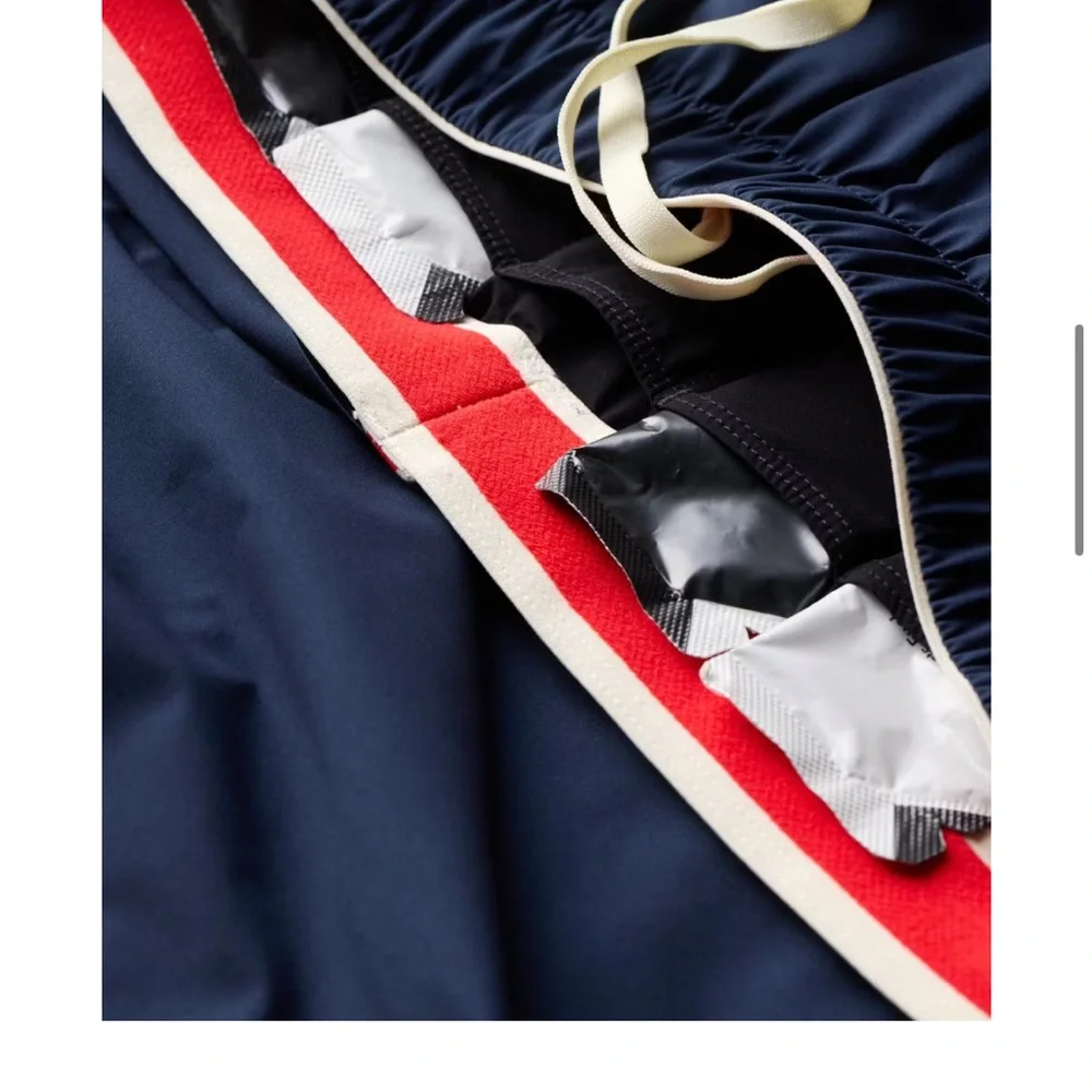 Women’s Tracksmith Navy Strata Short - Picture 3 of 9